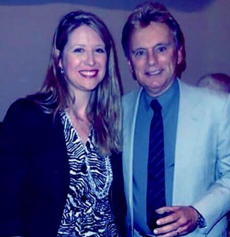 Sajak with his ex-wife